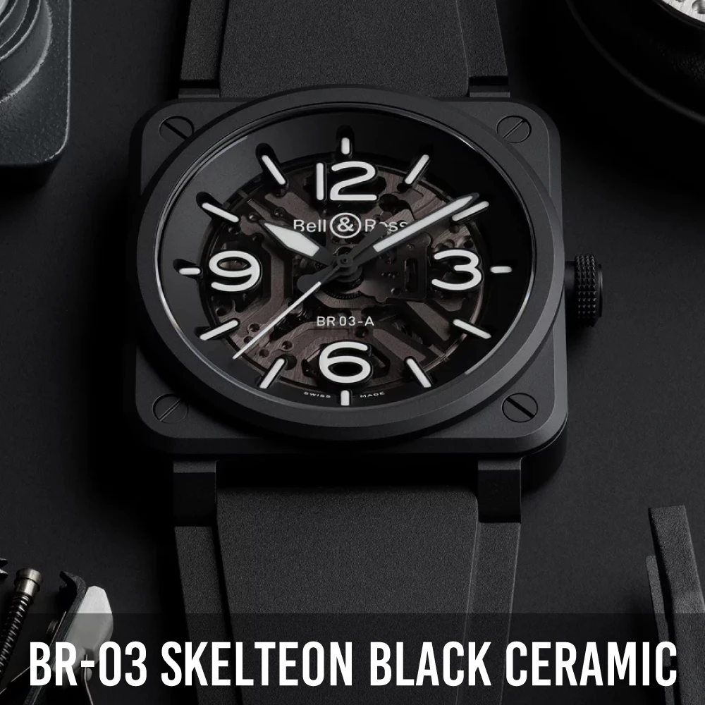 BR-03 SKELTEON BLACK CERAMIC